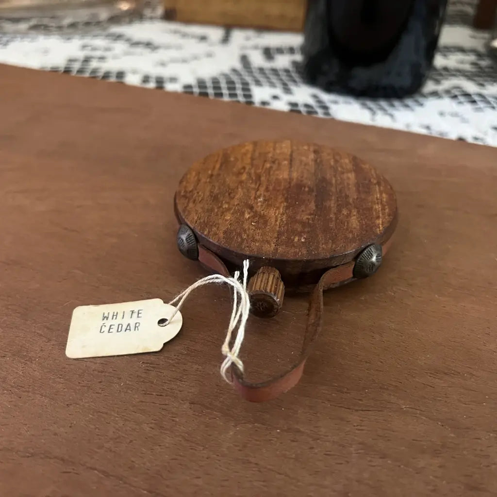 Aussie Made Wooden Water Bottle Souvenir Top