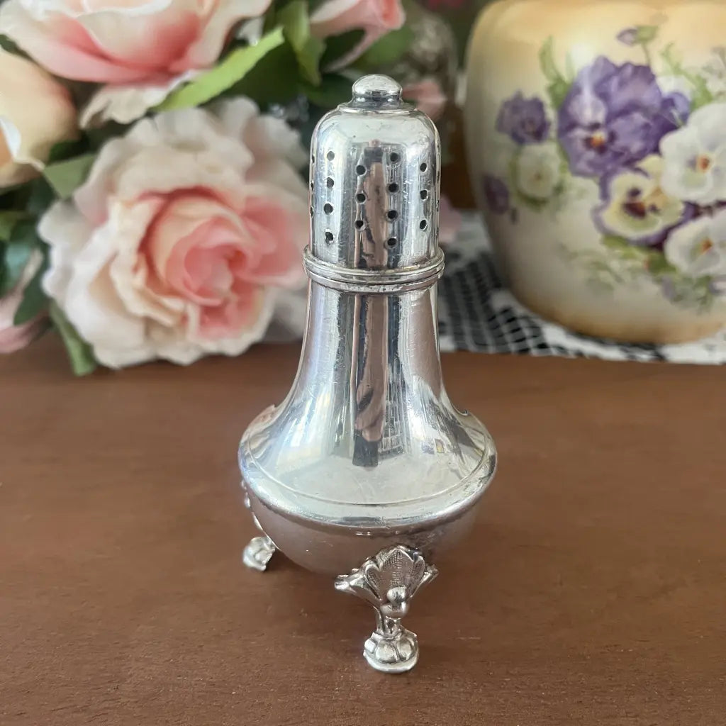 James Dixon & Sons Britannia Silver Salt Cellar Main