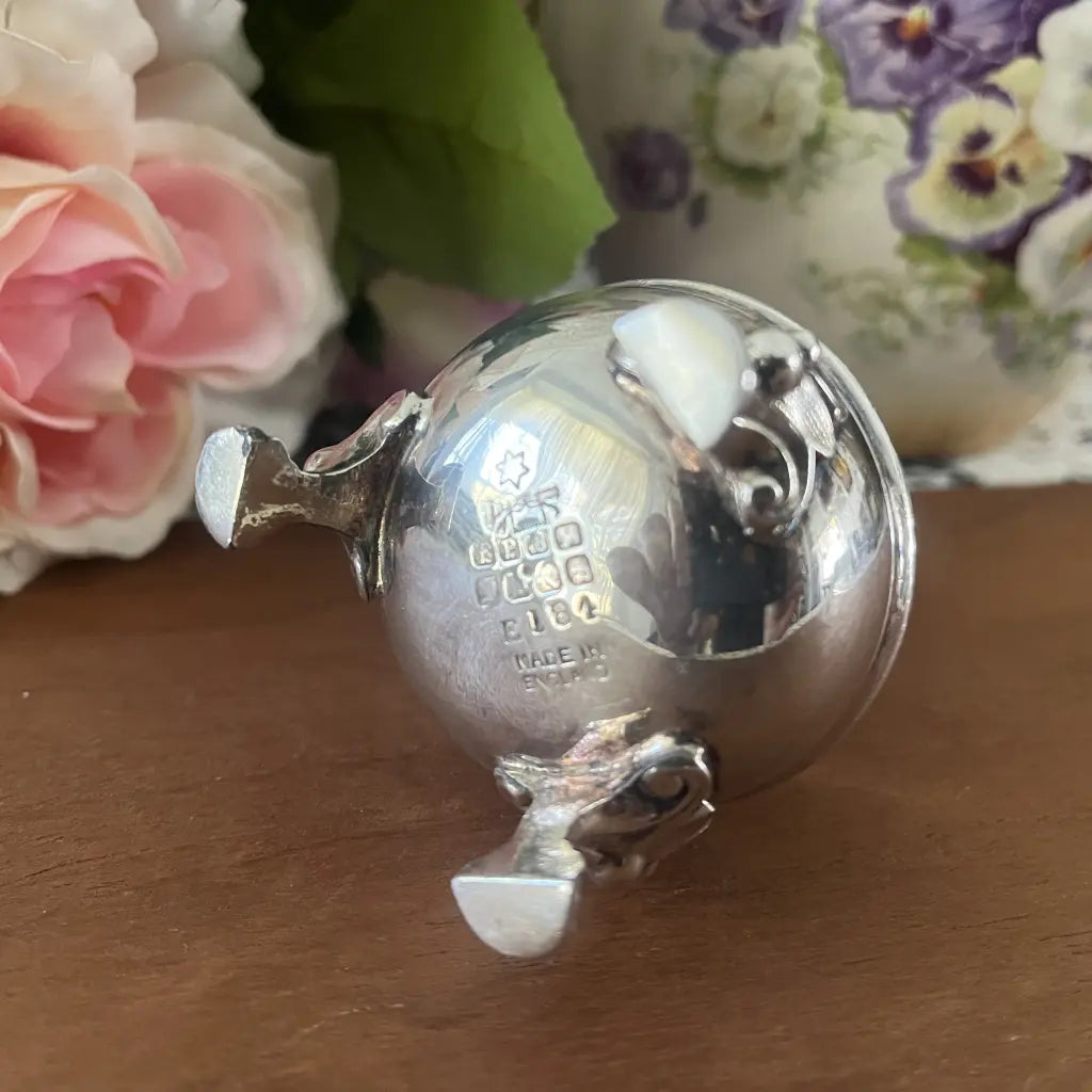 James Dixon & Sons Britannia Silver Salt Cellar Base