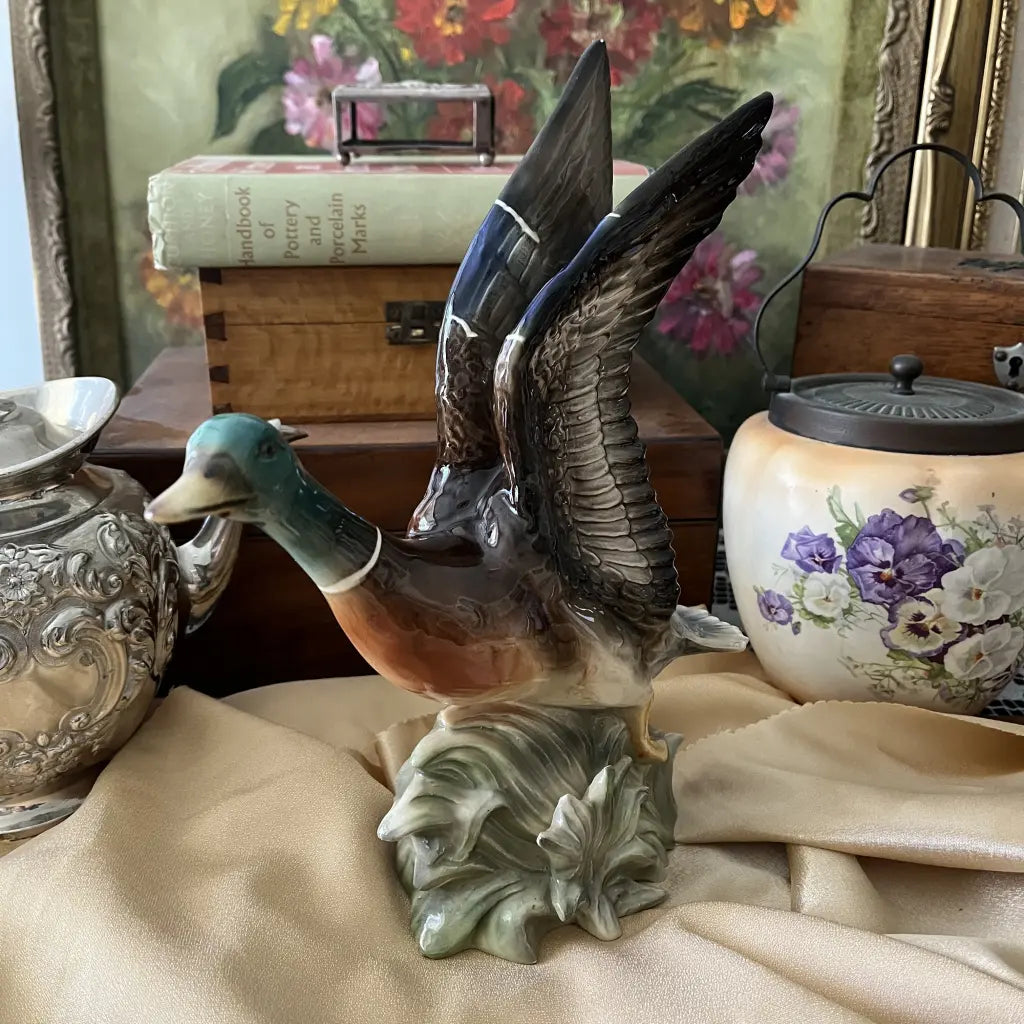 Jema Holland Flying Mallard Duck Figurine Main