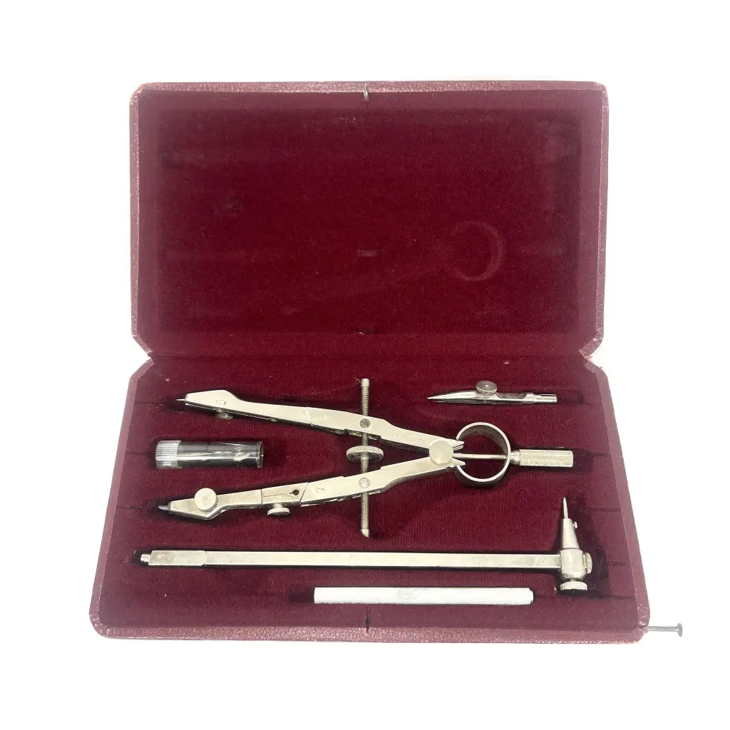 Vintage Conti German Technical Drawing Set c. 1960 Main