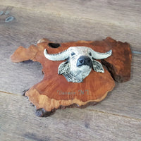 Vintage Mallee Tree Souvenir NT Australia Close