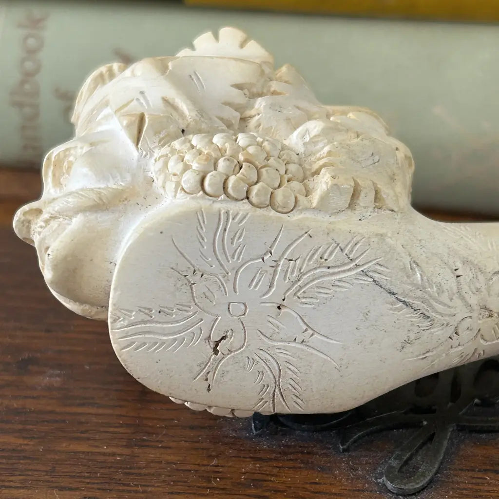 Antique Meerschaum Pipe Hand Carved 19th Century Base