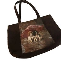Clare-V-Dog-Print-Tote-Handbag-Made-in-USA-Designer-IMG-9718 Main