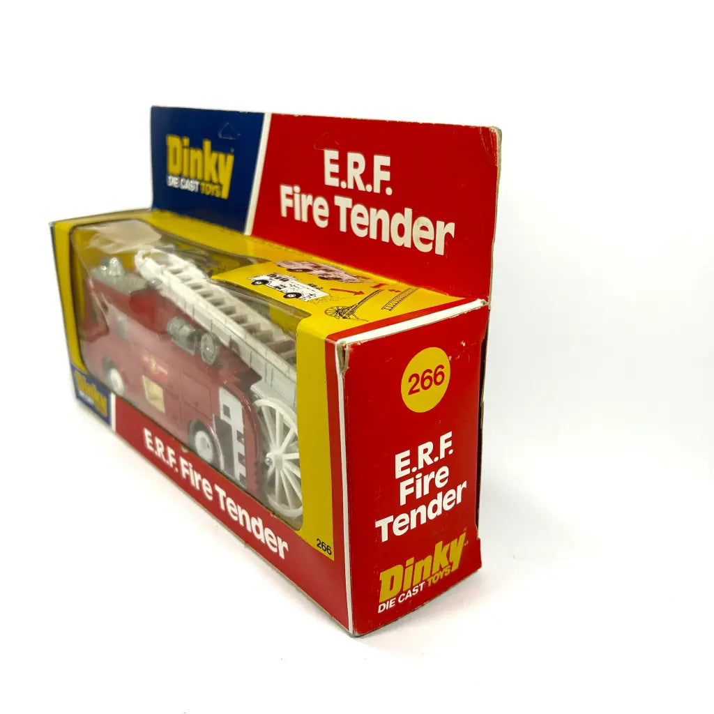 Dinky E.R.F Fire Tender Mint In Box 1976 Side
