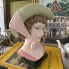 Lady With Bonnet Head Vase c.1950 Side