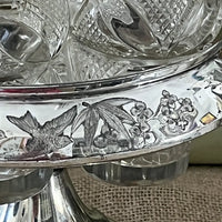 Meridien Britannia Company Silver Cruet Set c.1900 Birds
