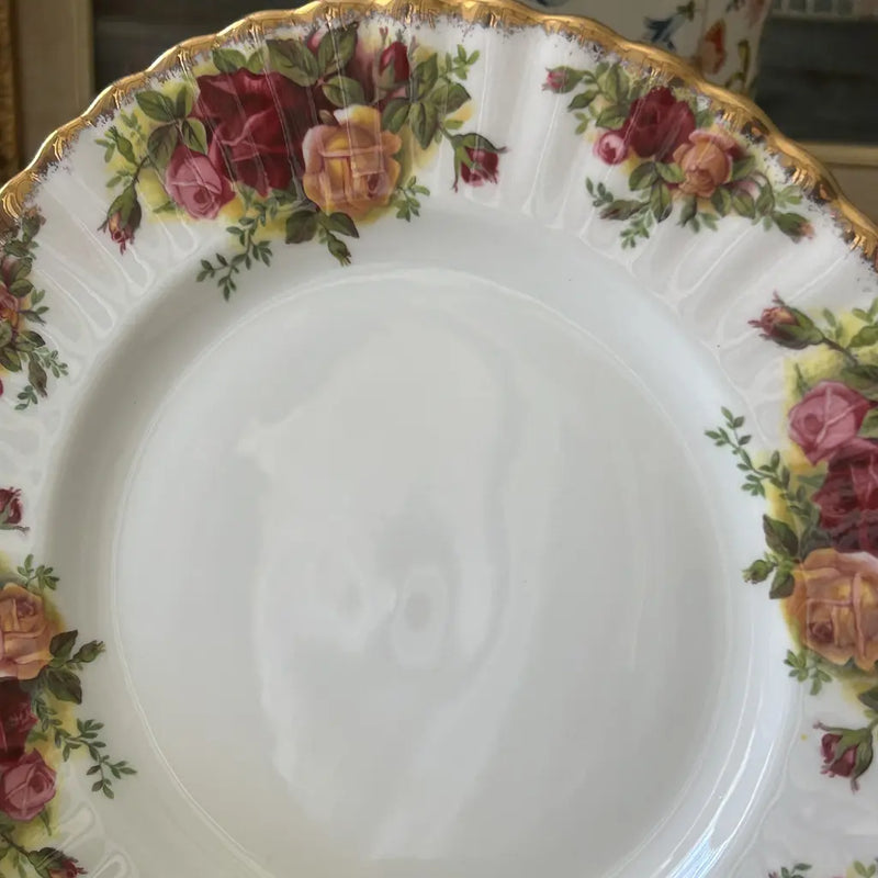 Royal Albert Old Country Roses Entree Plate Side
