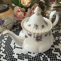 Royal Albert Teapot Vintage Sweet Violets Top
