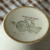 Royal Doulton Nasturtium D6245 Tea Cup Trio 1930s