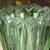 Uranium Glass Vase Art Deco c.1920 Top