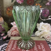 Uranium Glass Vase Art Deco c.1920 Centre