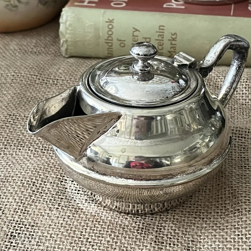 Vintage Hacker Sydney Silver Tea Set c.1950 Creamer