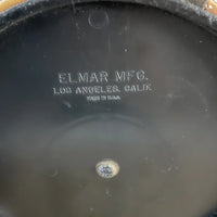 Vintage Leather Bound Elmar Ice Bucket Label