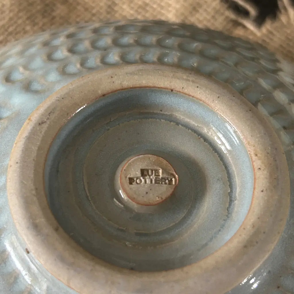 Vintage Lue Pottery Stoneware Bowl c.1980 NSW Australia