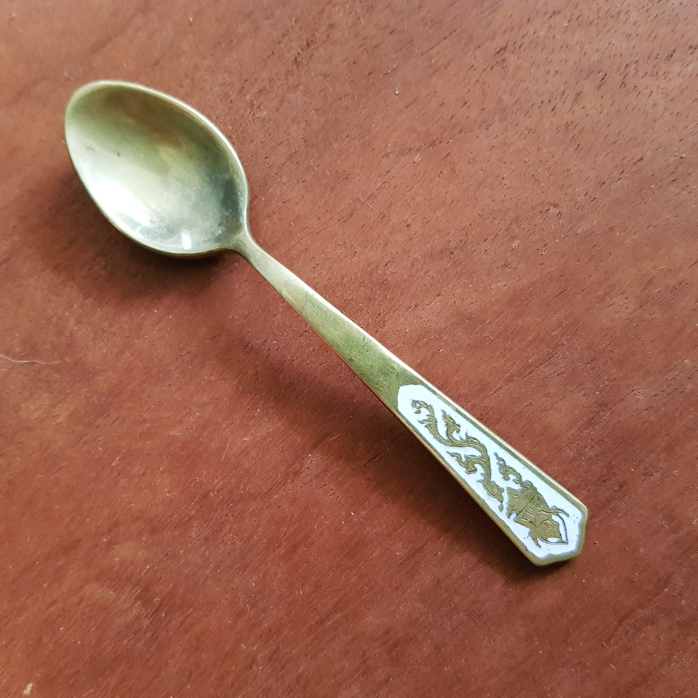 Siam Brass Buddha Spoons Circa 1940 Spoon 3
