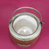 Antique Silver and English Oak Ice Bucket c.1900 Inside