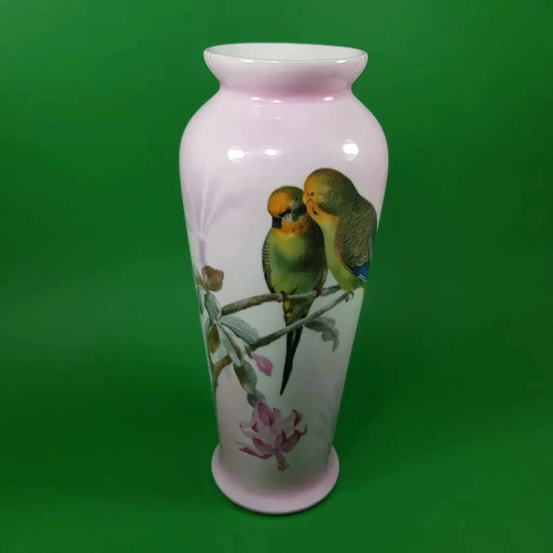Australian Birds Ceramic Vase Centre