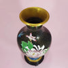 Chinese Cloisonne Enamel  Floral Vase Centre