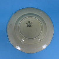 Crown Ducal England Decorative Plate c.1930 Back