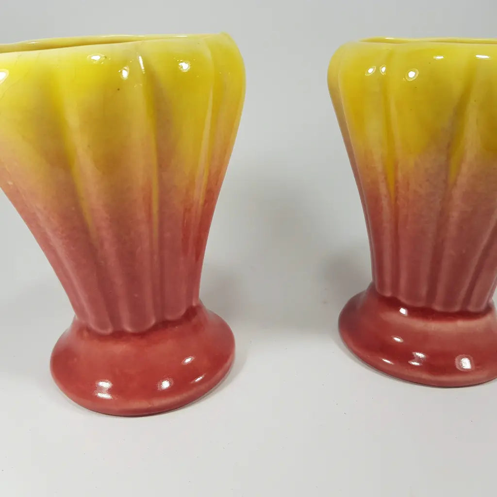 Diana Pottery Australian Vases 1960's CLose