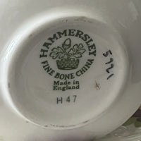 Hammersley England Violets Tea Cup Trio Markings