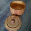 Huon Pine Hand Turned Biscuit Barrel Lid Off