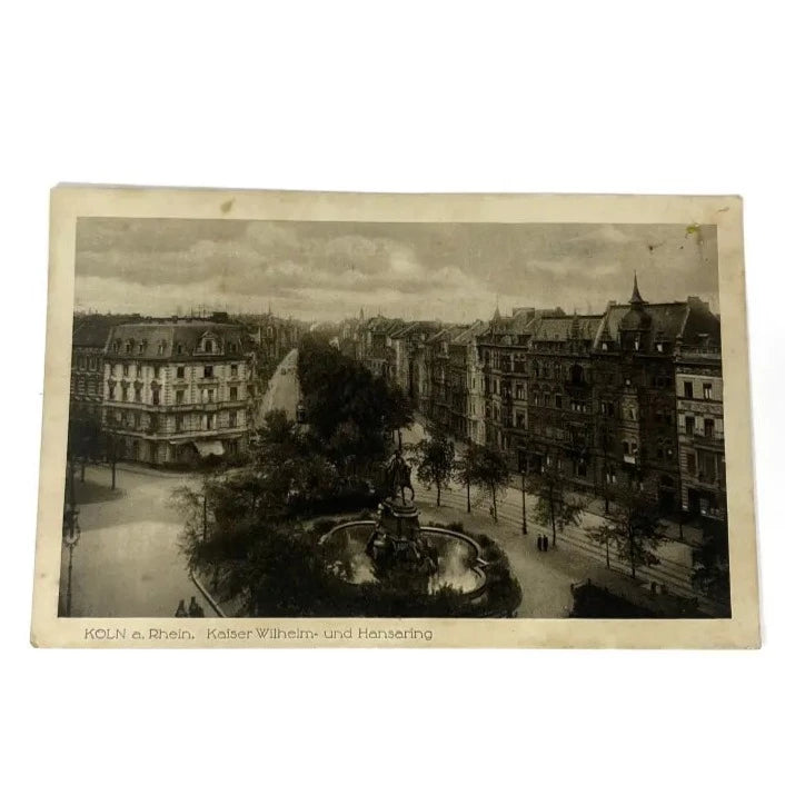Postcard Köln am Rhein, Kaiser Wilhelm und Hansaring Front