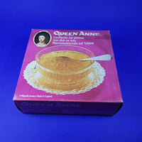 Queen Anne Silver Jam Dish on Tray 1963 Boxed