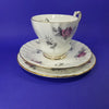 Queen Anne Tea Cup Trio Left