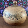 Rare Indigenous Wooden Bowl Front