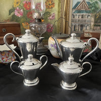 Regent London Silver Tea and Coffee Set c.1960 Main