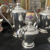 Regent London Silver Tea and Coffee Set c.1960 Left