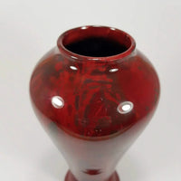 Richard Howson Pottery Art Nouveau Flambe Vase 1913 Top