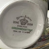 Royal Albert Greenwood Tree Tea Cup Trio Markings