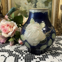 Royal Doulton Stoneware Art Nouveau Vases c.1900 Close