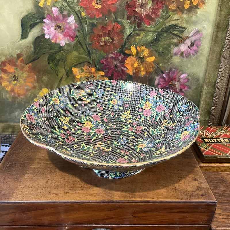 Royal Winton Grimwades Art Deco Victorian bowl c.1930 Front
