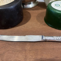 Sterling Silver Sheffield Cheese or Butter Knife c.1900 Blade