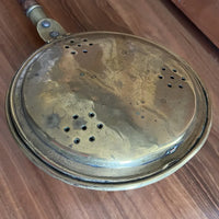 Victorian Brass Bed Warmer c.1800 2 Main