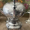 Victorian Silver Teapot on stand Spout