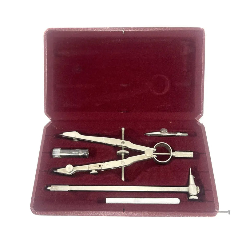 Conti Drawing Set Vintage Conti German Technical Drawing Set c. 1960 – hillsvintage