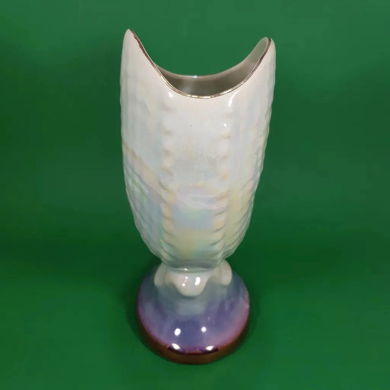 Vintage Elischer Melbourne Shell Vase 1950's Front