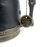 Vintage Lancer Leather Beer Stein Logo