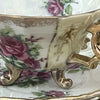 Vintage Lustre Japanese Tea Cup and Saucer c.1940 Close