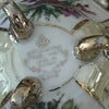 Vintage Lustre Japanese Tea Cup and Saucer c.1940 Marking Again