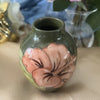 Vintage Minature Hibiscus Moorcroft Vase Top
