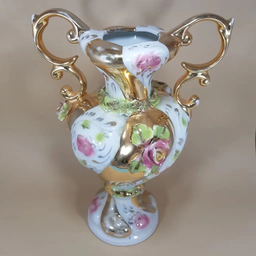 Vintage Ornate Italian Vase c.1960 Main