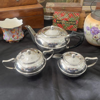 Vintage Perfection Silver Tea Set  c.1940 Centre
