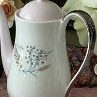 Vintage Queen Anne Glade Coffee Set 1960's Teapot