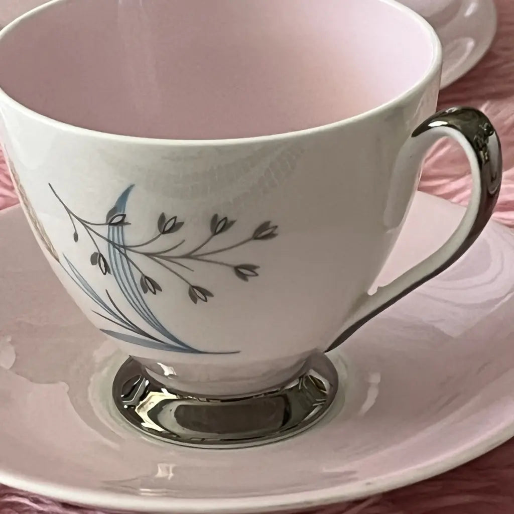 Vintage Queen Anne Glade Coffee Set 1960's Teacup